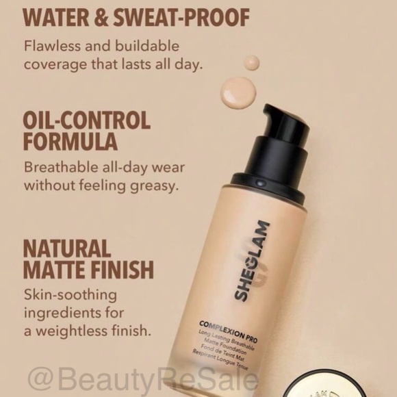 Sheglam - (NWOB) Foundation - Picture 5 of 9